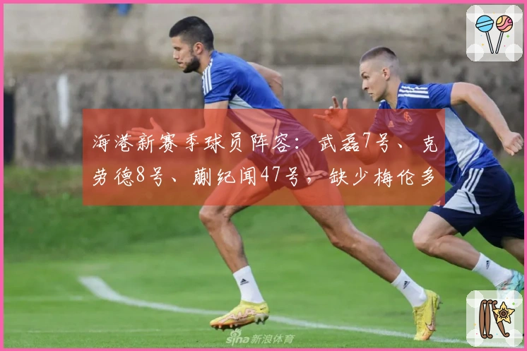 海港新赛季球员阵容：武磊7号、克劳德8号、蒯纪闻47号，缺少梅伦多